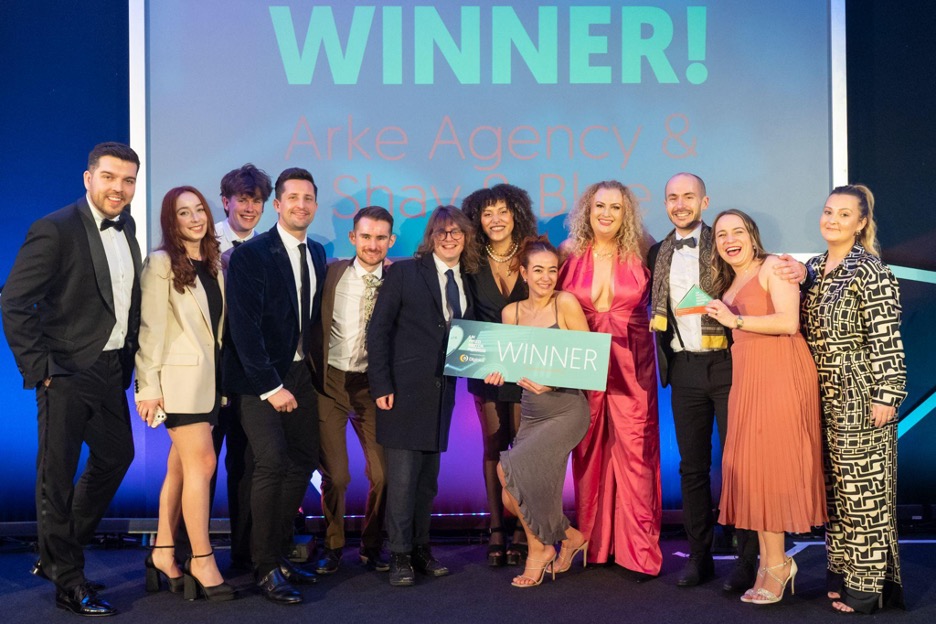 Image: Smells like Success! The Arkenauts Win at UK Paid Media Awards